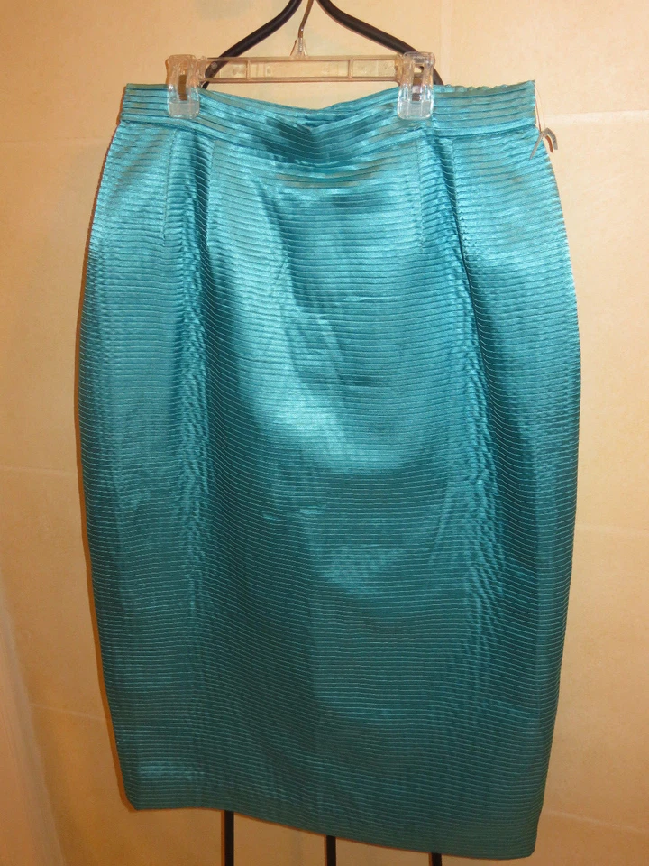 Traje Falda Elegante Azul St. Anthony by Anthony Sicari 2 Piezas, Talla 16, TOTALMENTE NUEVO Foto 4 de 4