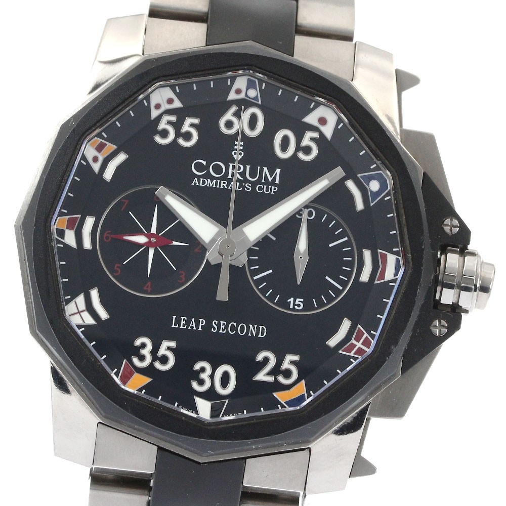 CORUM Admiral's Cup Leap Second 895.931.06/V791 AN92 Chronograph