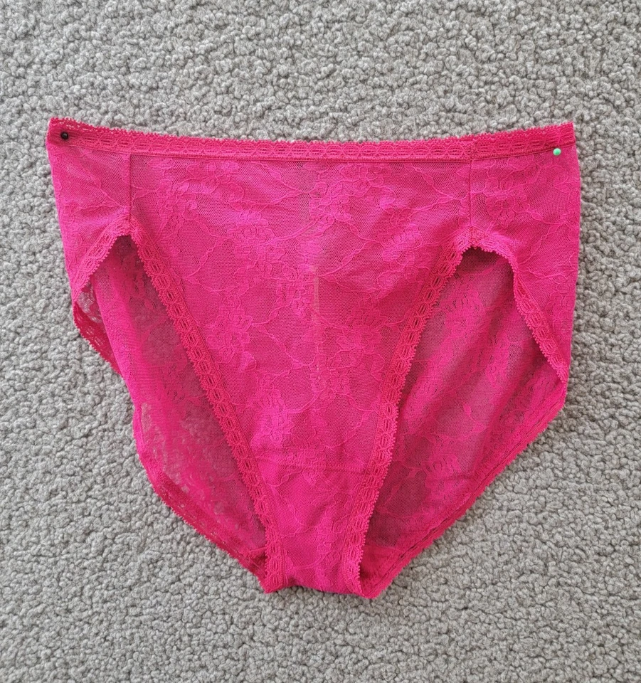 Natori Bliss Allure One 蕾丝法式切工内裤女式均码草皮拉裤 — 第 2/4 张图片