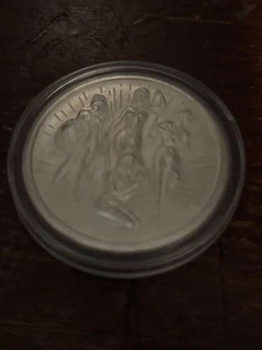 2026 - 1 oz .999 Fine Silver Round Silver Shield Trivium Girls Silver Shield BU