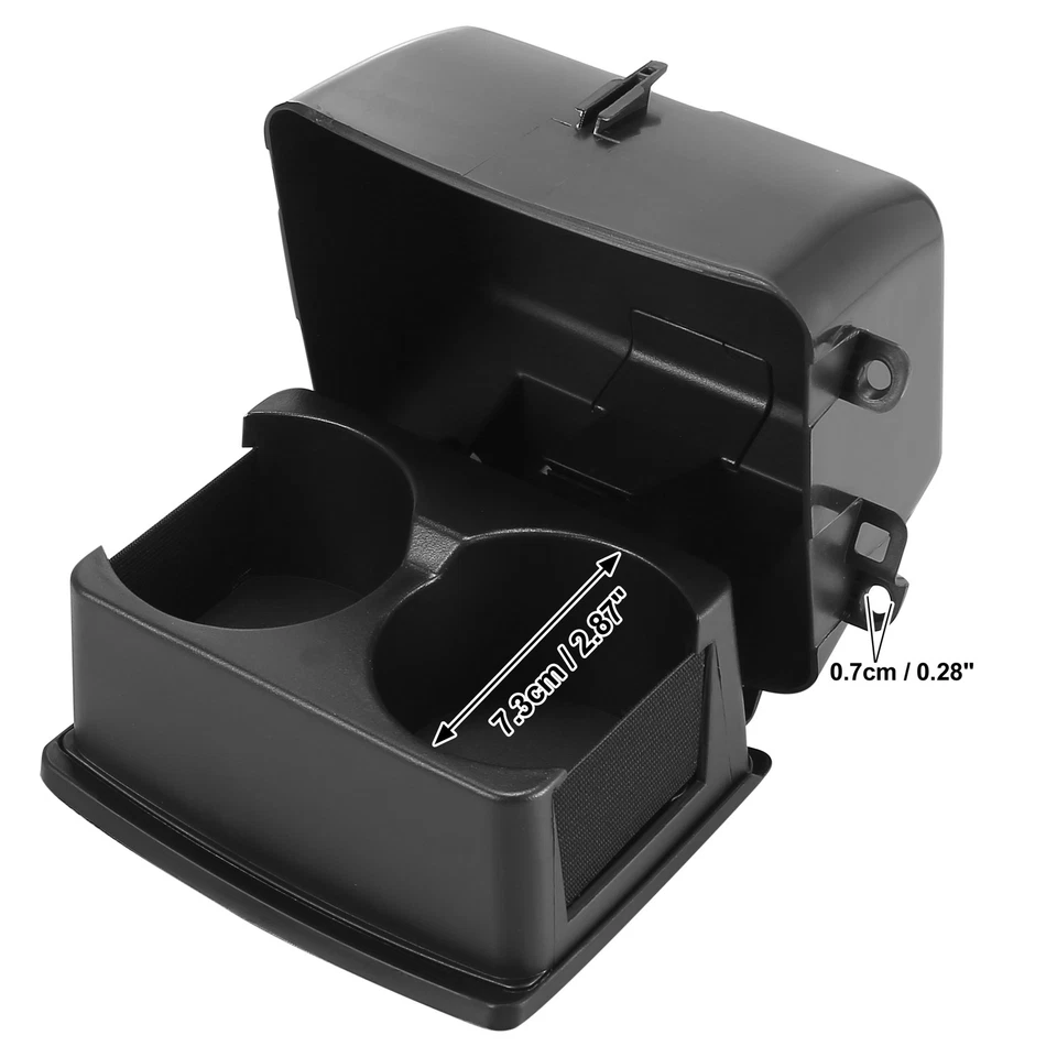 Portavasos asiento trasero coche negro BB5Z-7813562-BA para Ford Explorer 2011-2015 Foto 4 de 4