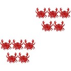  10 pcs Drink Floats Inflatable Cup Holder Sequins Crab Drink Cup Floating