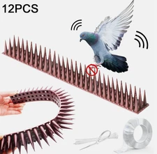 12 Piece Animal Repel Devices Bird Spikes