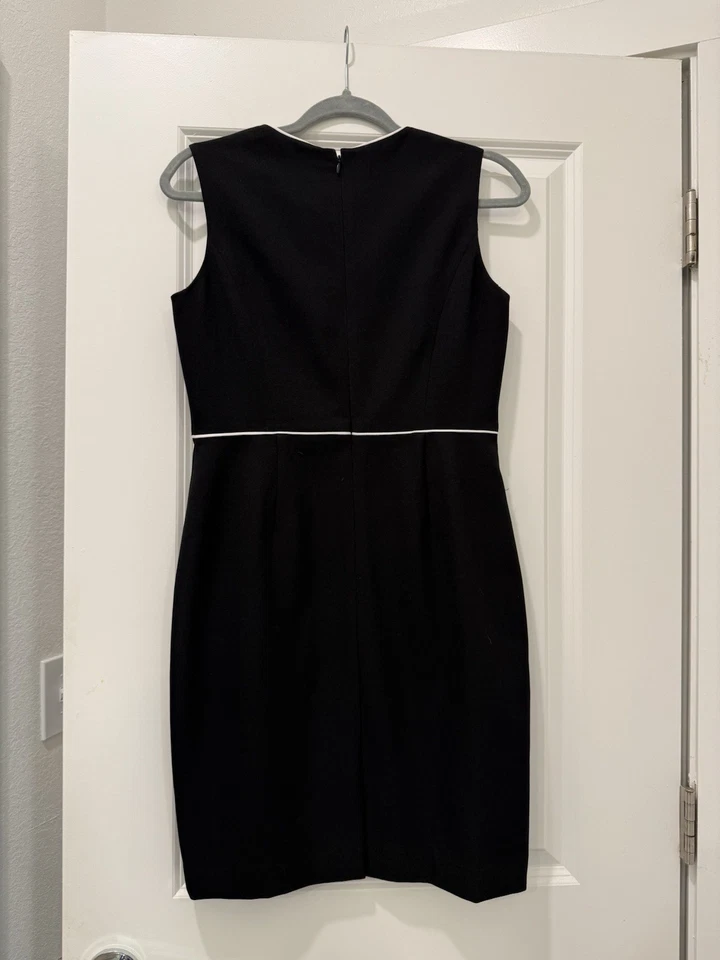Vestido Vaina Kasper Negro Para Mujer 4P Petite - Estilo Clásico Trabajo/Carrera Foto 3 de 3