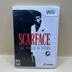 Scarface: The World Is Yours CIB - Nintendo Wii Tested And Working✅