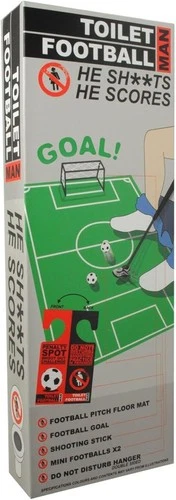 Oliphant MAN Toilet Football, New but open, scruffy box