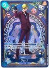 One Piece Sanji Fist of Divine Speed OP06-119 English Character SP