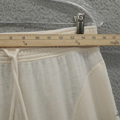 Free People Intimately Womens Cozy Cool Girl Lounge Pants Large Cream Wide Leg - Picture 6 of 15