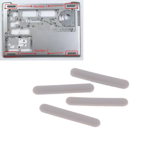 2/4Pcs Laptop-Gummi füße für HP 430 435 436G 5 440 445 G5 Unterseiten-Shell-Pad - Afbeelding 2 van 15