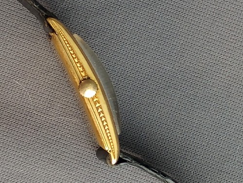 Vintage Art Deco 1930 Longines 18k Solid Gold Men’s Tank Watch Patek Era - Picture 3 of 7