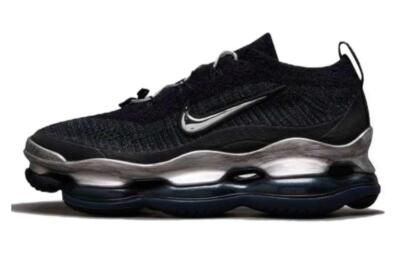 Nike Air Max Scorpion Flyknit Black Metallic Silver W - HJ3487-001