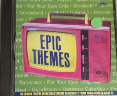 AAVV LONDON THEATER ORCHESTRA- EPIC THEMES*CD NEW NOT SEALED NUOVO NON SIGILLATO
