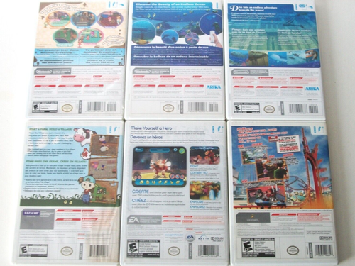 Nintendo Wii Simulation Games Lot Animal Crossing Harvest Moon Endless Spore - Picture 2 of 21
