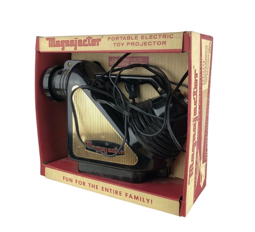 MAGNAJECTOR VINTAGE PROJECTOR IN ORIGINAL BOX 1960's. Rainbow Crafts Inc. Works - Picture 2 of 8