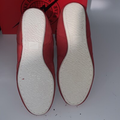 NIB Iowa Mike DeAnna Wrestling Shoes Vintage Red Men display picture 1
