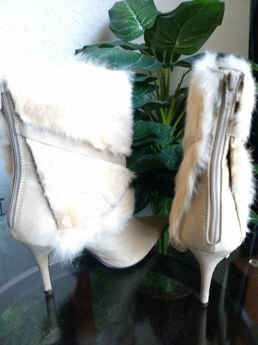Wild Rose women's boots natural color with leather. Size 8 1/2 - Picture 3 of 8