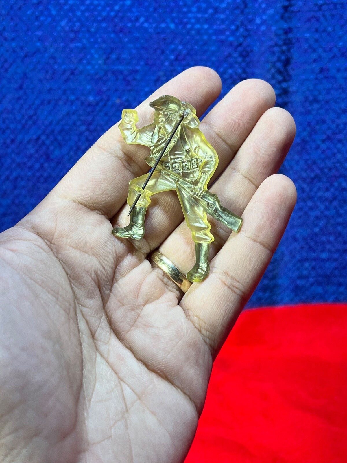 ‼️L 👀K‼️ MILITARY PIN HOME FRONT PATRIOTIC AA125 *SWEETHEART PIN*. WW2