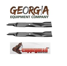 2 USA MADE HEAVY DUTY BLADES 42" JOHN DEERE 102 115 125 135 160 LT160 M154061