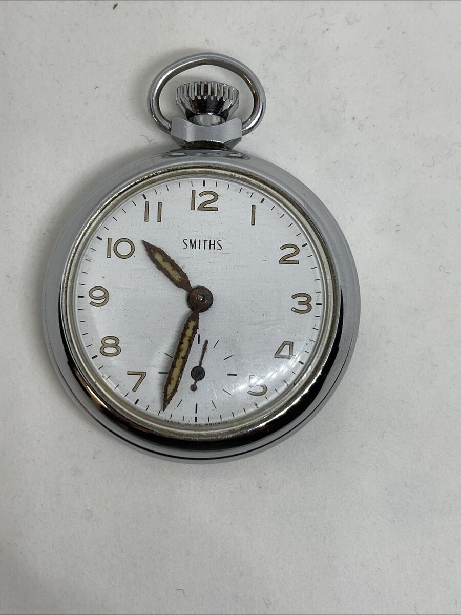 SMITHS Industries Limited Vintage Pocket Watch Great Britain SMITHS Industries Limited Vintage Pocket Watch Great Britain