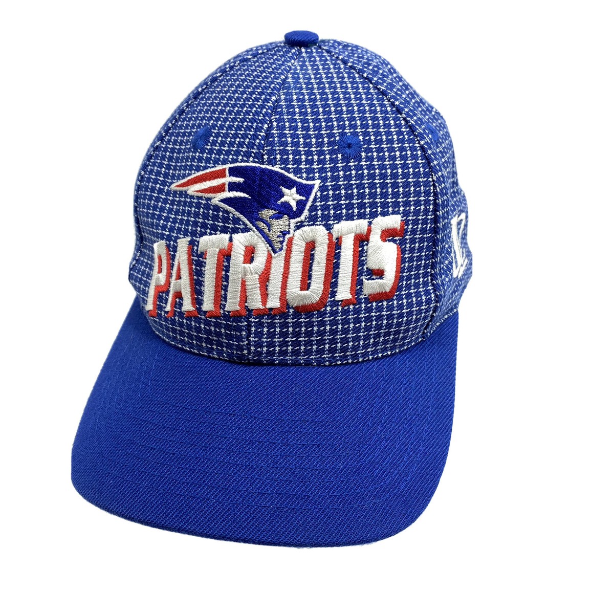 New England Patriots Logo Athletic NFL Pro Line Hat Vtg 90s
