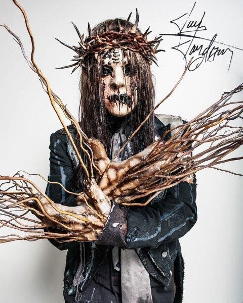 REPRINT - JOEY JORDISON Slipknot Drummer Signed 8x10 Photo Poster