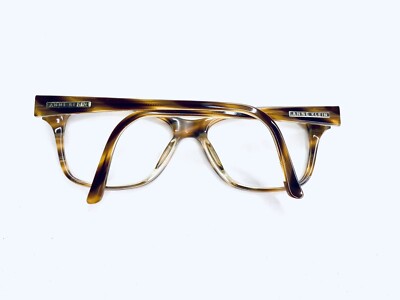 Anne Klein Brown Amber Tortoise Clear Wayfarer Glasses  display picture 1