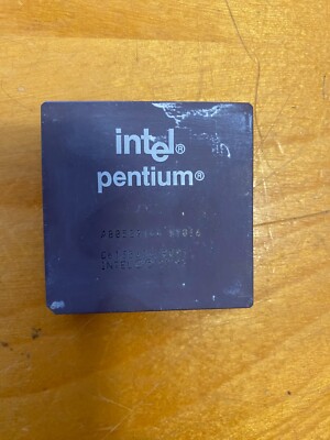 vintage Intel pentium A80502166 SY016/VSS gold pin cpu/warranty