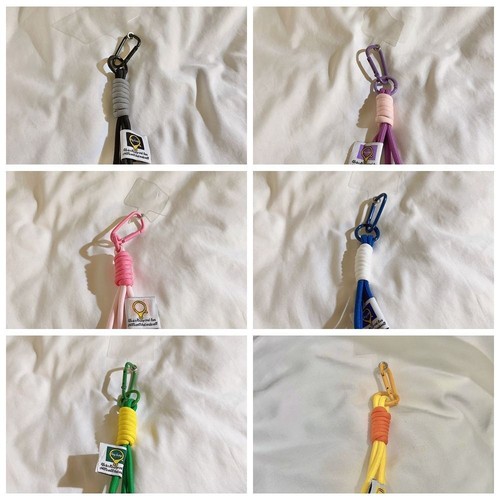 with Patch Mobile Phone Lanyard Braided Phone Hanging Chain Keyring Lanyard - Zdjęcie 3 z 17