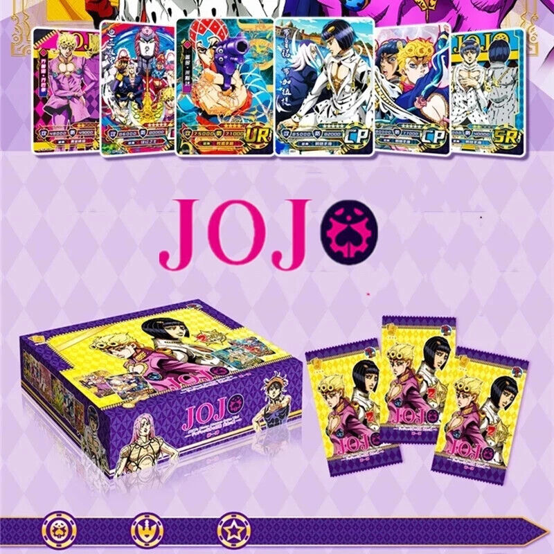 JoJo's Bizarre Adventure Premium Anime Trading Card Game Booster Box 30  Packs