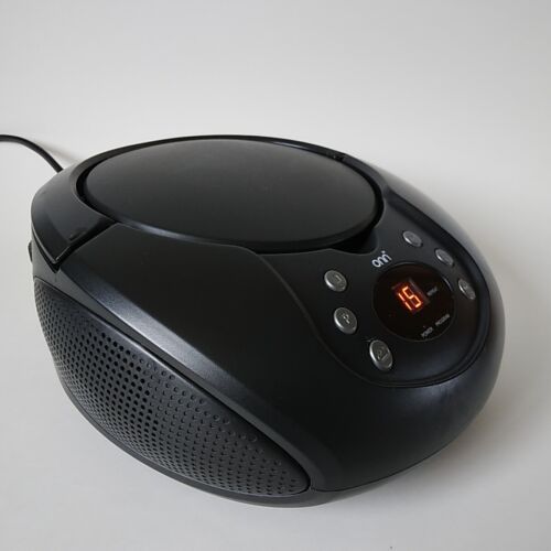 Onn Modello: ONB17AA001 Lettore CD Portatile Radio-Linea In-AM/FM-Testato Funzionante - Foto 3 di 16