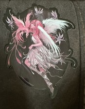 NEW 'PINK ANGEL FAIRY' DECAL-5" X 4"