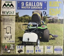 REVOLT MFG PCD-E3-009B-MM 9 GALLON MASTER GARDENER CART SPRAYER