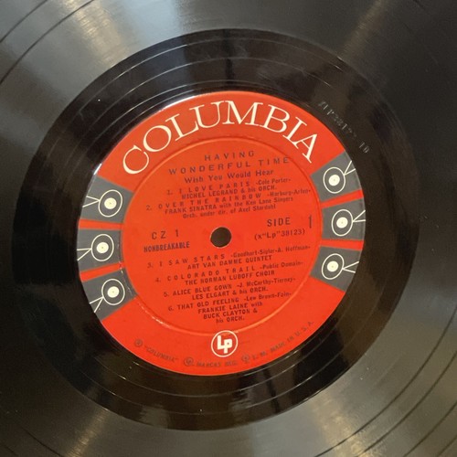 Having Wonderful Time, Wish You Would Hear (Vinyl, 1956) Columbia VG+ NO Booklet - Picture 8 of 10