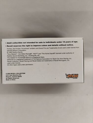 1999 Home Depot/Habitat for Humanity Pontiac #20 Tony Stewart Revell 1:64 Rookie - Foto 4 di 6