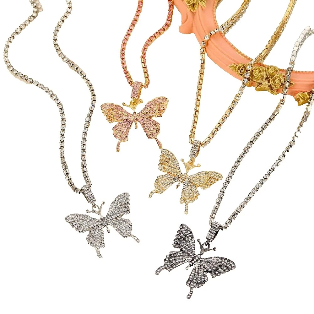Butterfly Collar Fashion Necklaces & Pendants