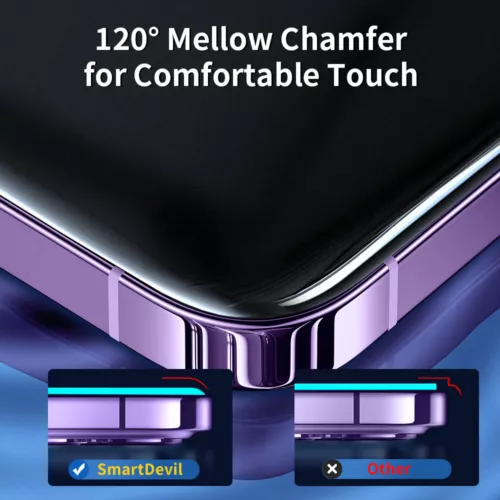 Displayschutzfolie für iPhone 16E 16 Pro Max 15 14 13 12 Hartglas Full Cover - Bild 10 von 13