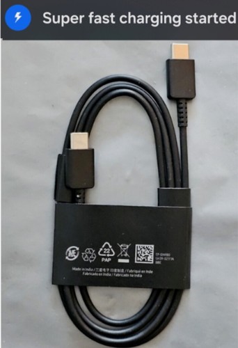 Genuine Samsung 25W Super Fast Charger Plug Type C Cable Lead For Phone Tablet - Picture 5 of 34