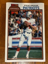 1979 style STEVE GROGAN New England Patriots Sports Poster 16x24in photo