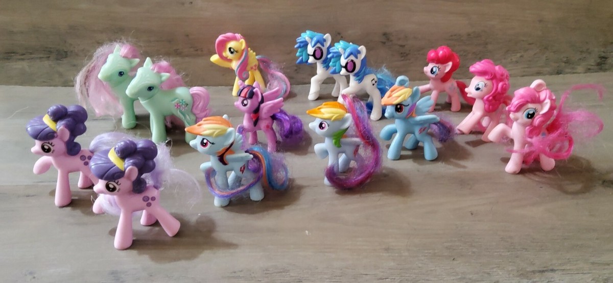 My Little Pony Lot of 14 McDonald's Happy Meal Toys DJ Pon