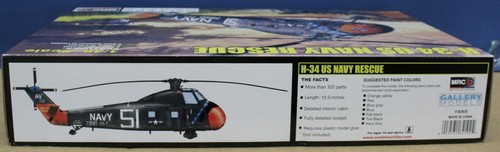 Gallery Models 64102 H-34 US Navy Rescue kit elicottero 1:48 sigillato all'interno 2012 - Foto 5 di 5
