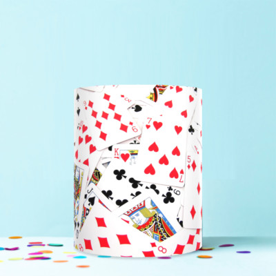 PLAYING CARDS WRAP AROUND EDIBLE CAKE TOPPER ICING SHEET DECORATION ...