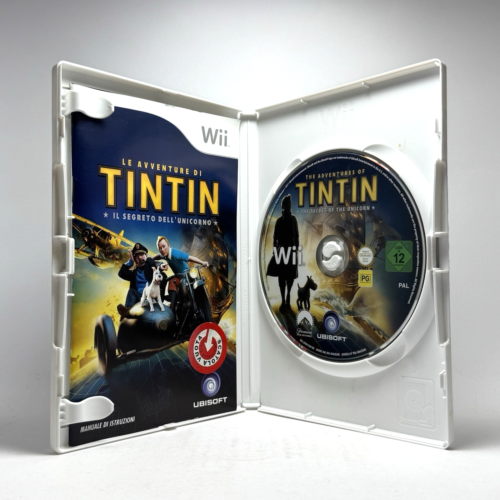 The Adventures Of Tintin Nintendo Wii Game Italian PAL Retro Video Game - Picture 3 of 5