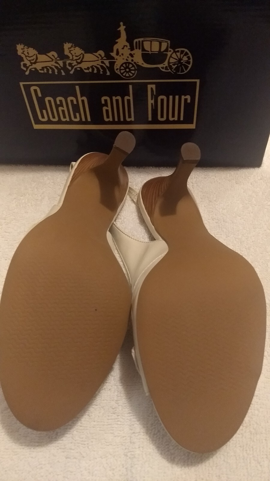 Coach and Four - Winter White 7M Shoes - Gem