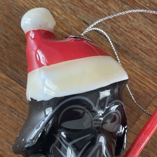 Darth Vadar CHRISTMAS ORNAMENT Santa Hat Collectible STAR WARS - Picture 4 of 13