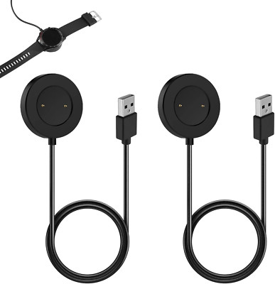 2 Stück USB A Ladegerät Kompatibel mit Huawei Watch GT, GT2, GT 2e, Honor Watch 