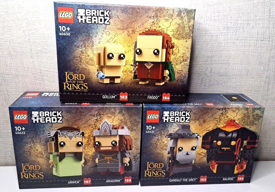 Lego Brick Headz (The Lord of the Rings) - verschiedene Sets zum aussuchen - Neu - Bild 1 von 1