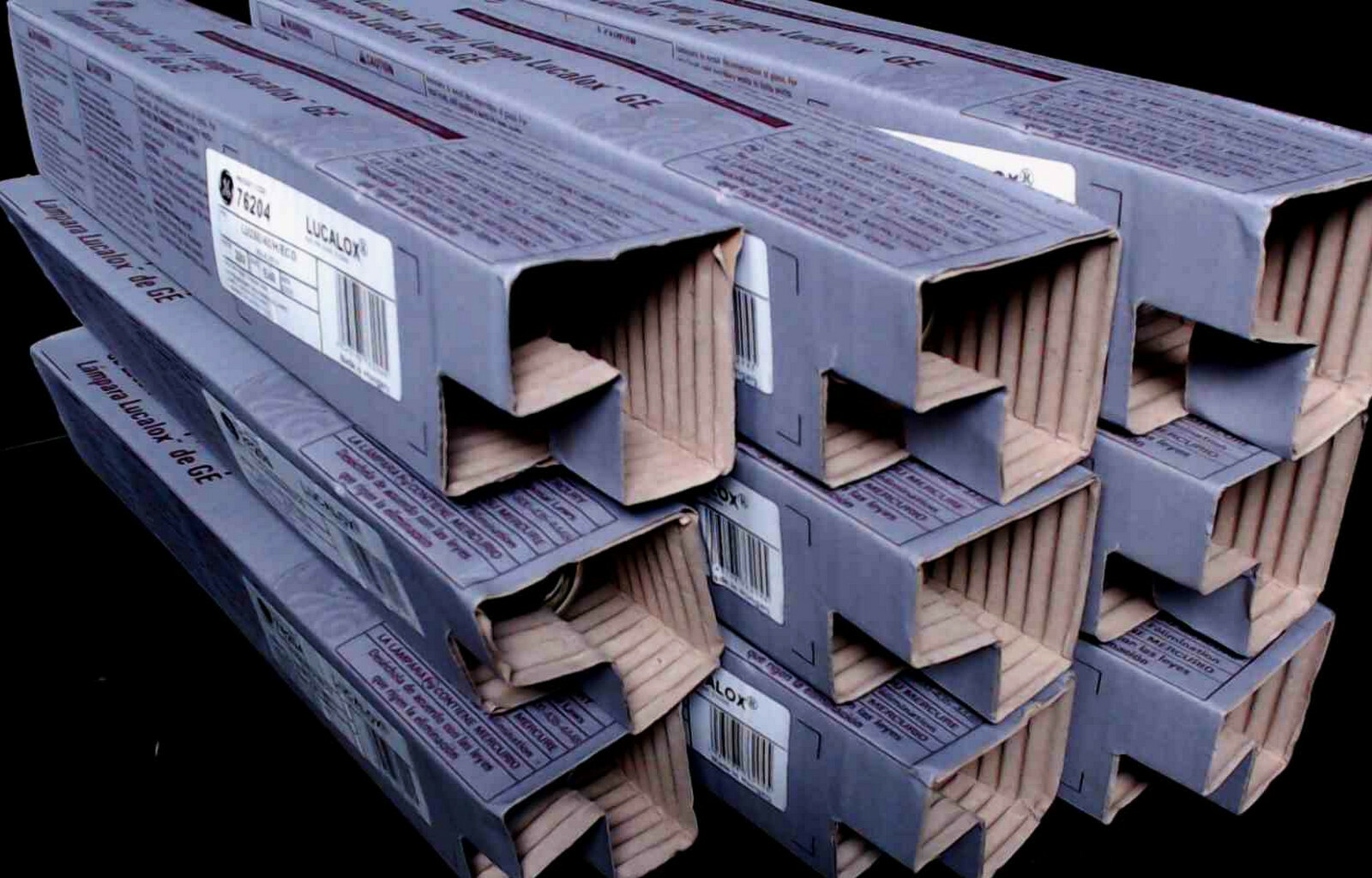 GE LUCALOX 76204 LU250/40/H/ECO HPS BULBS (9 NEW in SUB PACKS) E40 BASE