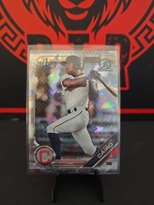 2019 1st Bowman Chrome Sapphire Christian Cairo Cleveland Indians #BDC-195