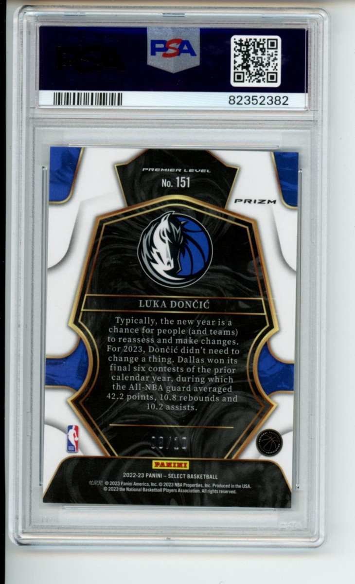 Luka Doncic　SELECT en fuego GOLD　PSA10 Luka Doncic SELECT en fuego GOLD PSA10 Luka Doncic 2020