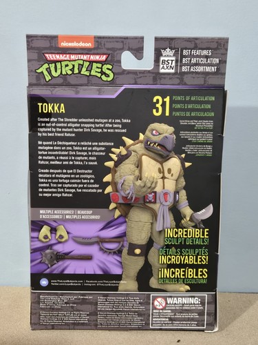 Figura de acción TMNT Tokka Teenage Mutant Ninja Turtles BST AXN sin usar y en caja - Imagen 6 de 6